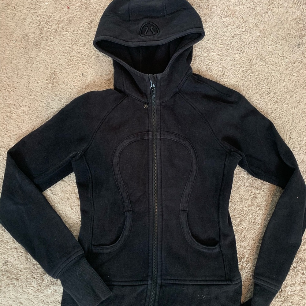 Lululemon black zip up